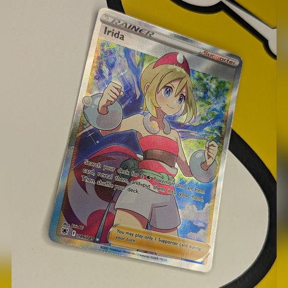 PACK TO SLEEVE Full Art Trainer Irida New Condition - Picture 3 of 4
